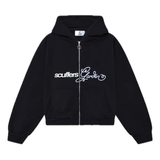 Poleron Scuffers Garden Black Zipper