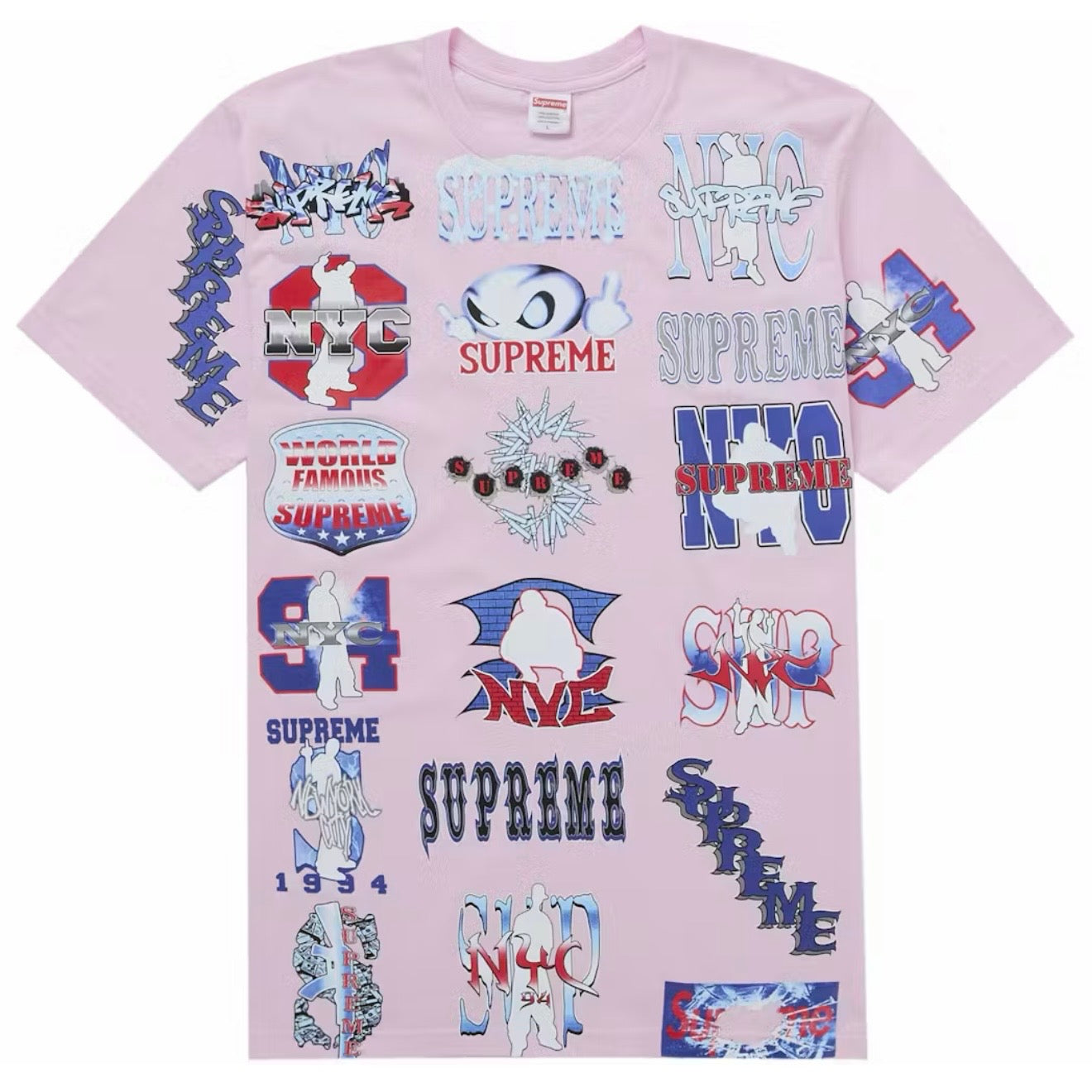 Polera Supreme Art Dealer Tee Pink