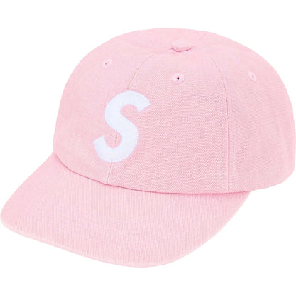 Gorro Supreme Pigment Canvas S Logo 6 Panel Light Pink