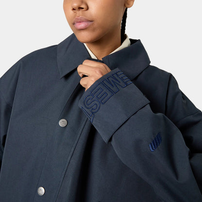 Chaqueta Eme Studios Lizi Navy Trench Jacket