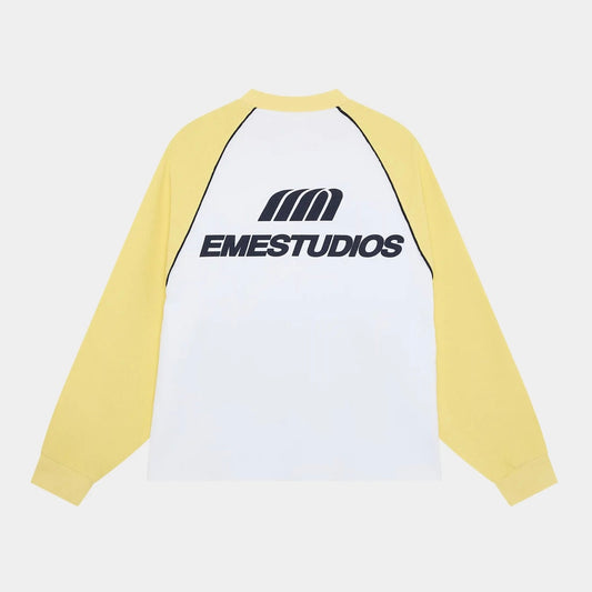 Polera Eme Studios Hanbal Lemon Waffle L/S