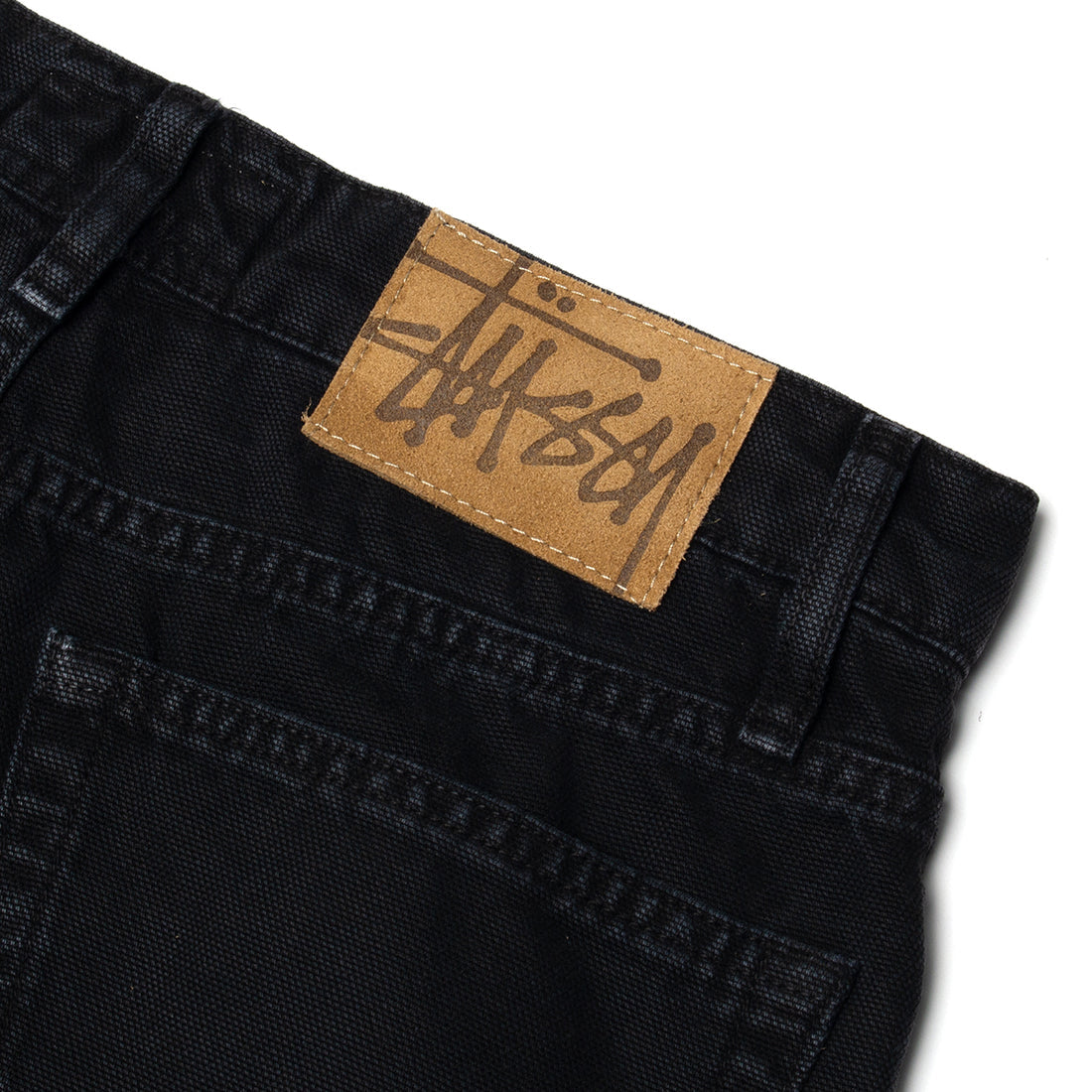Pantalon Stussy Classic Jeans Washed Canvas Black