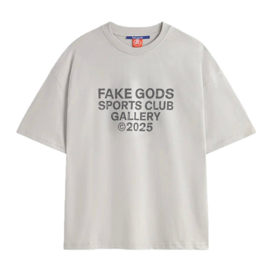 Polera Fake Gods Sports Gallery Light Grey - L