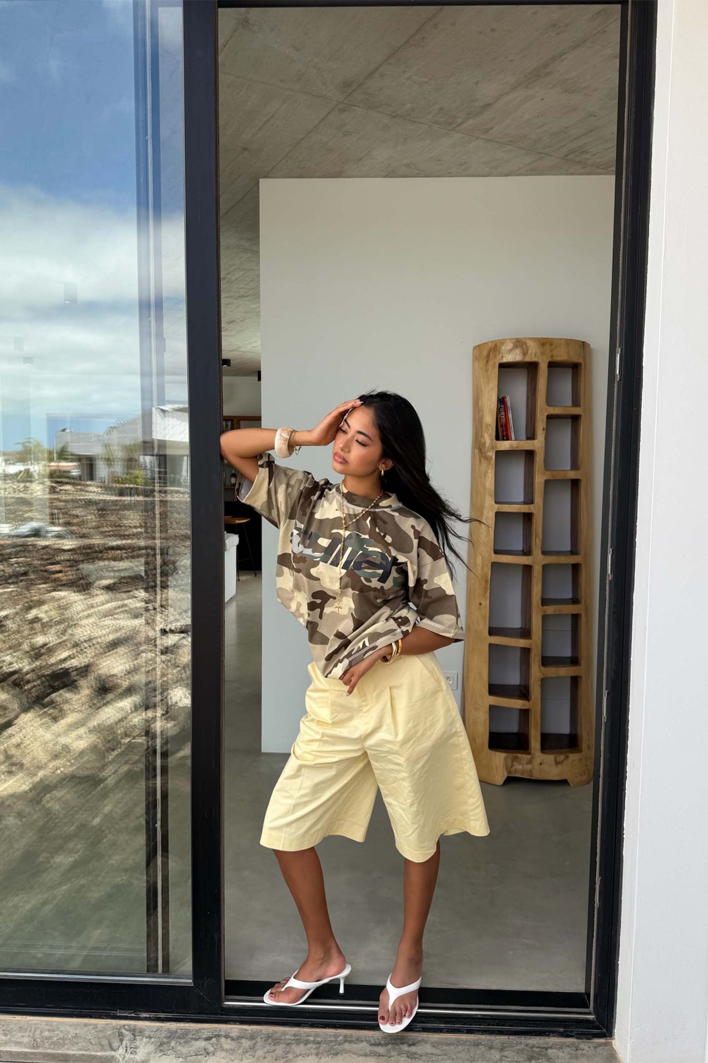 Polera Scuffers Double Camo Brown