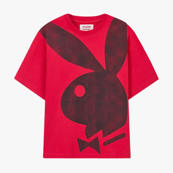 Polera Nude PlayBoy Big Bunny Red