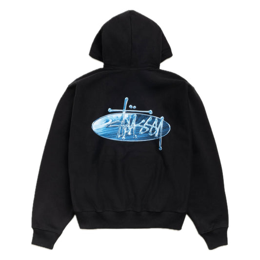 Poleron Stussy Wave Oval Black