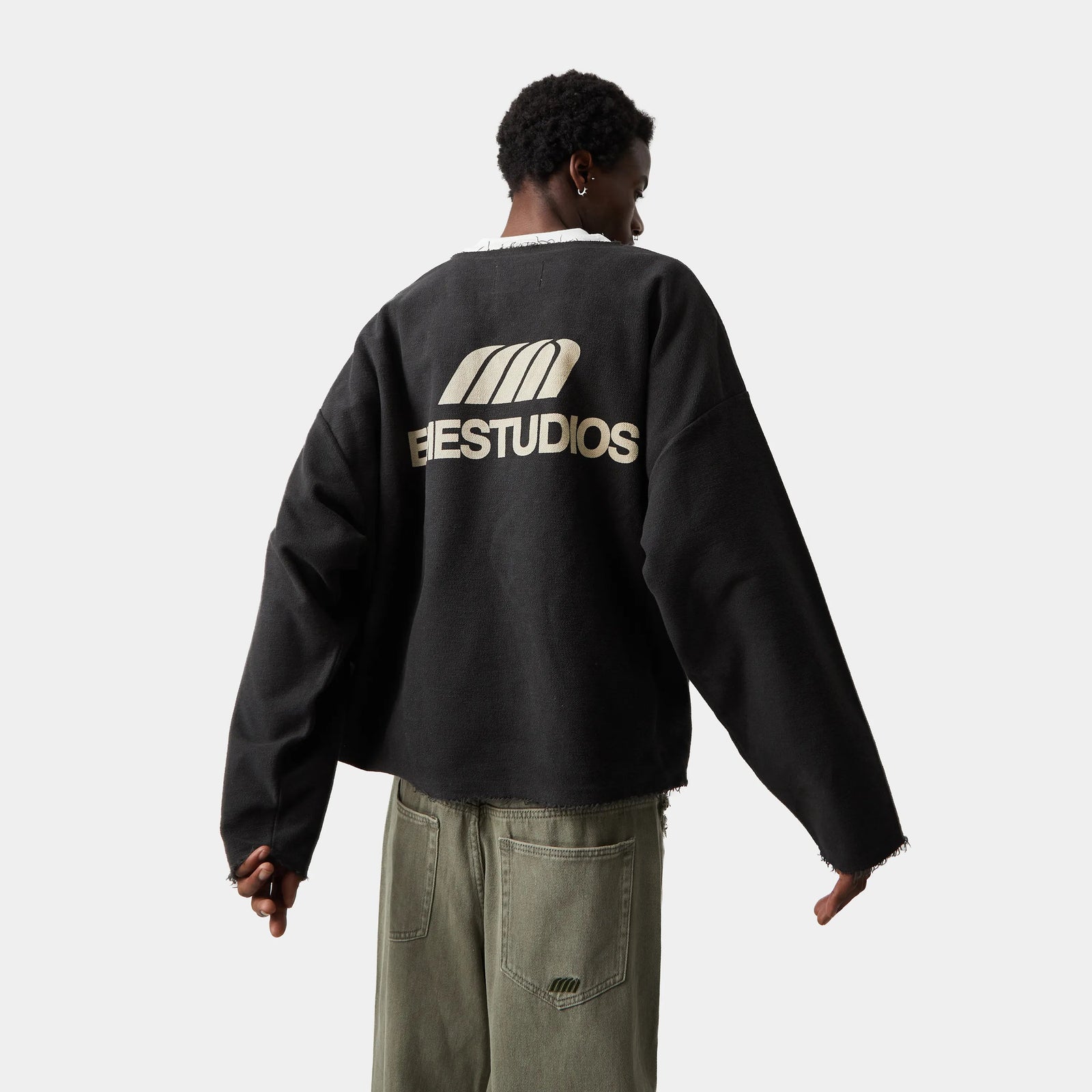 Poleron Eme Studios Hectic Shadow Reverse Crewneck