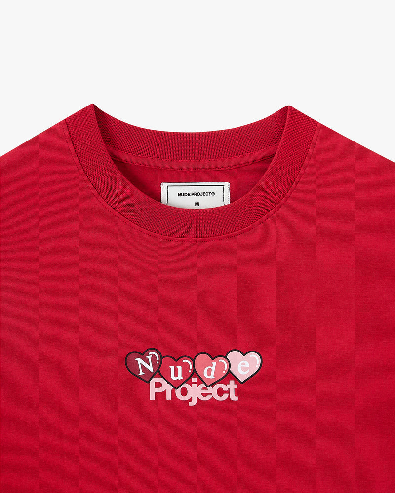 Polera Nude Homies Tee Red