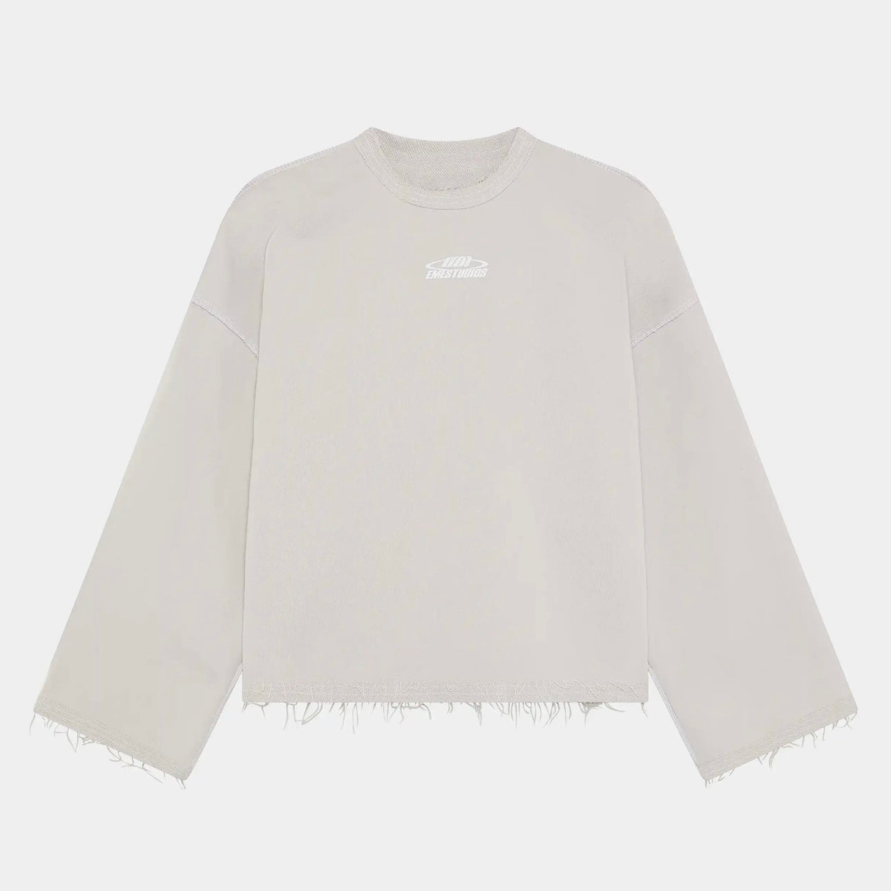 Poleron Eme Studios Suit Off Sand Crewneck