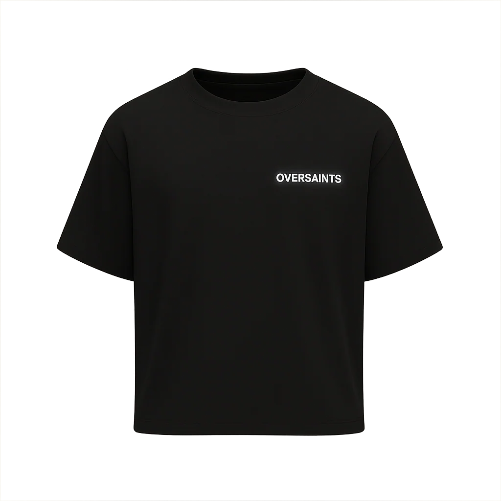 Polera Oversaints Boxy Reflective