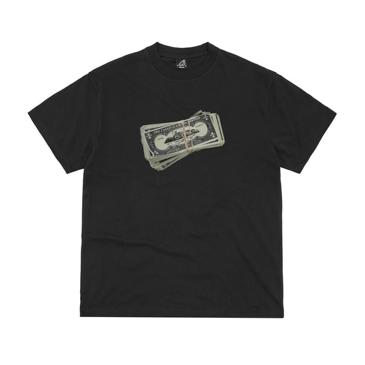 Polera Corteiz Singles Tee Black