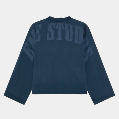 Poleron Eme Studios Suty Reverse Navy Crewneck