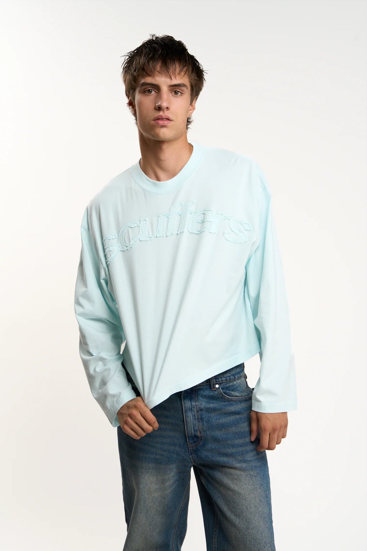 Polera Scuffers Raw Blue L/S