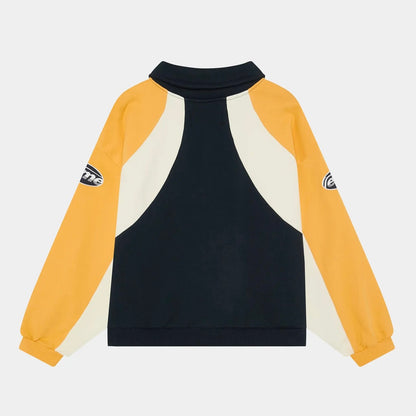Poleron Eme Studios Tipton Tangerine Polo Crewneck