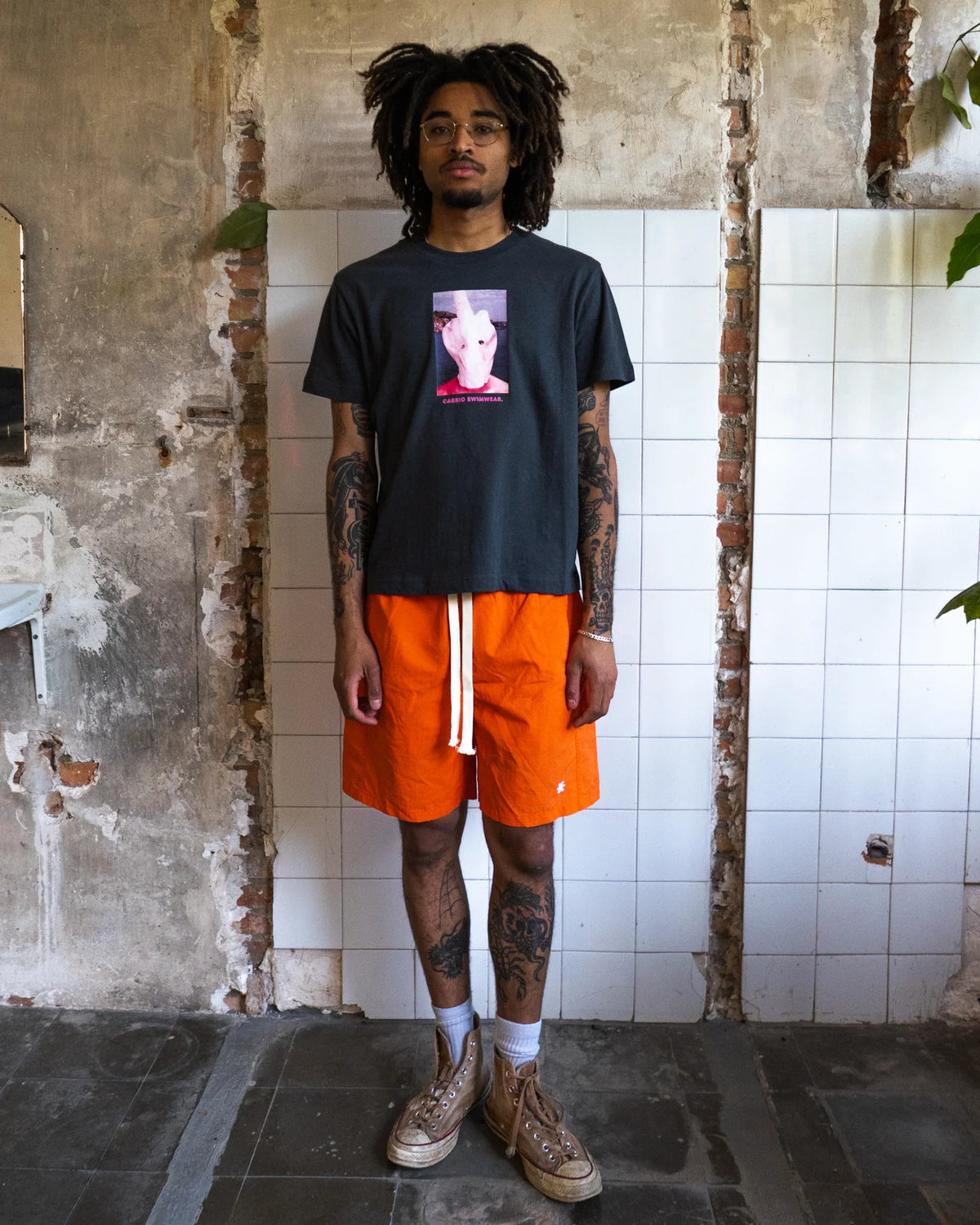 Short Cabrio OG Washed Orange