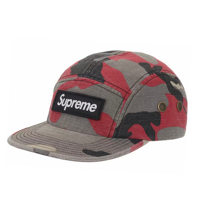 Gorro Supreme Military Camp Cap SS26 Scarlet