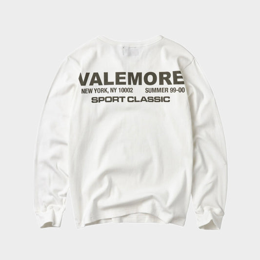 Polera Vale Forever Valley Dreams Staple Raglan L/S White