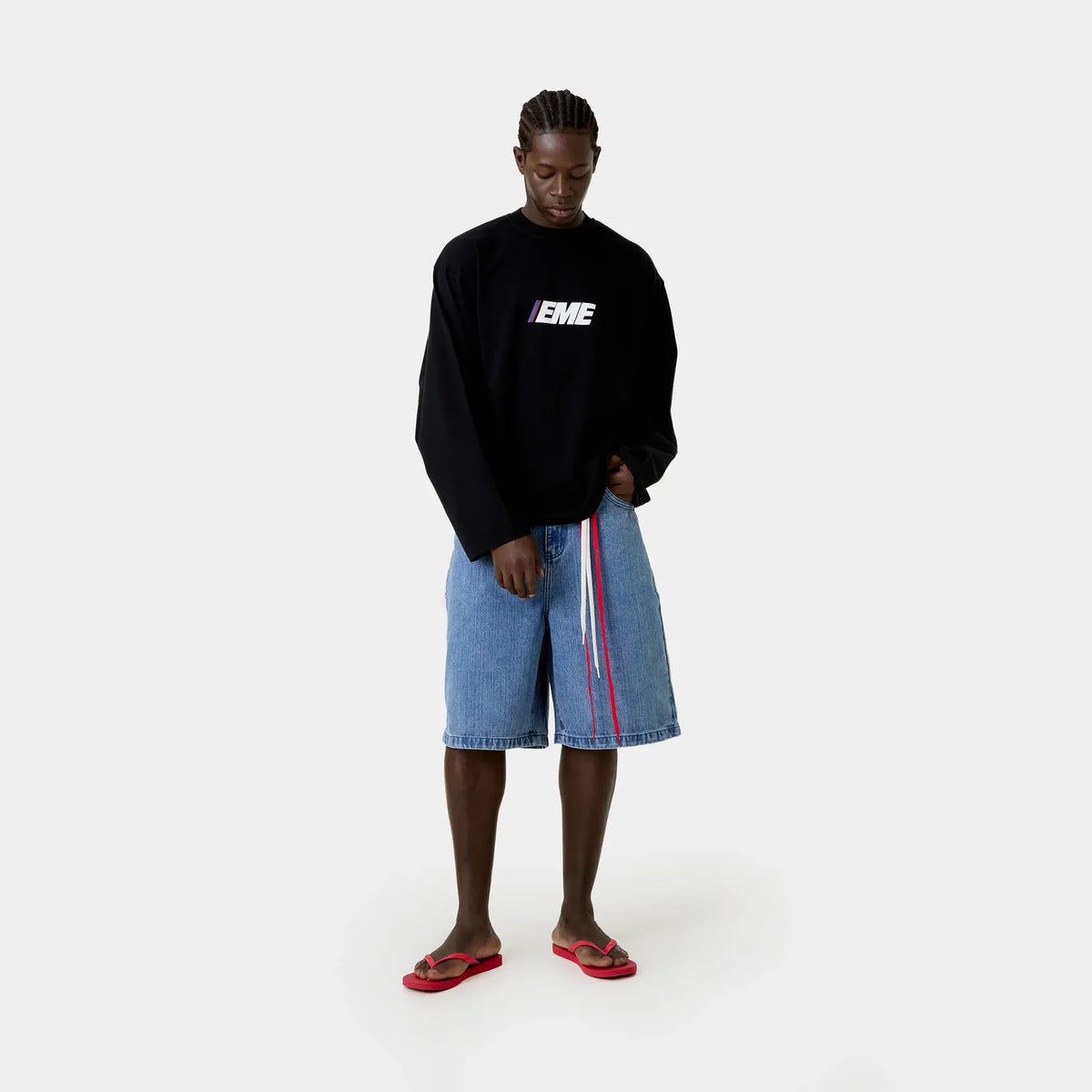 Polera Eme Studios Thrill Shadow L/S