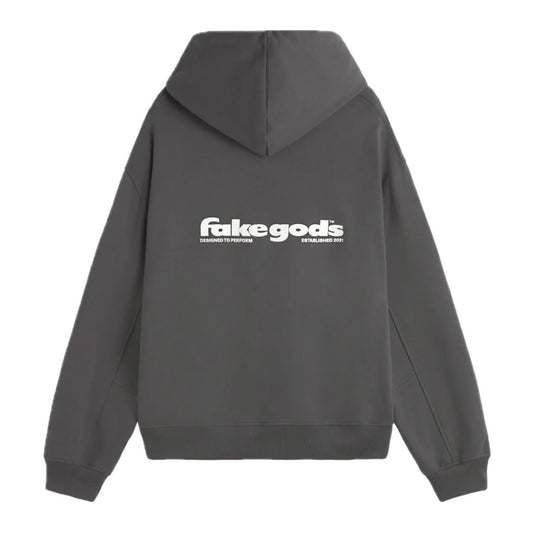 Poleron Fake Gods Back To Basics Dark Grey Hoodie