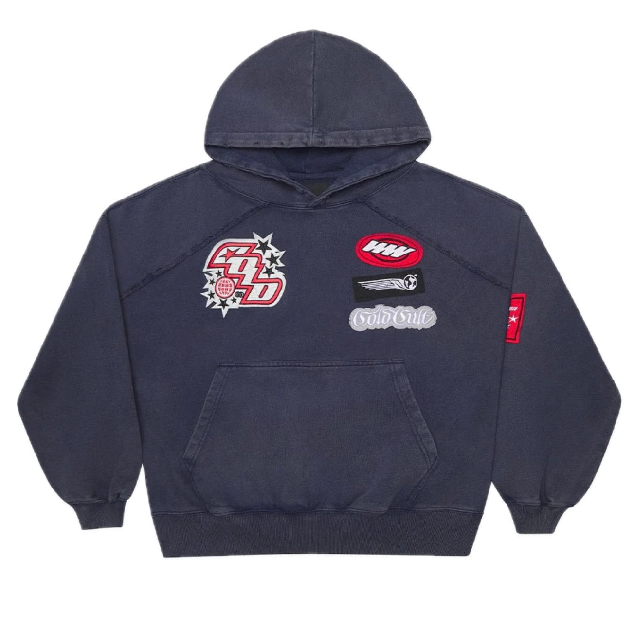 Poleron Cold Culture Walker Hoodie Dark Blue