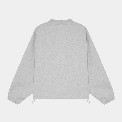 Poleron Eme Studios Chancellor Heather Grey Crewneck