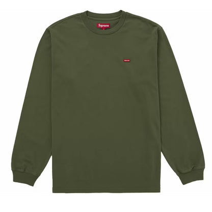 Polera Supreme Small Box L/S Tee Olive SS26