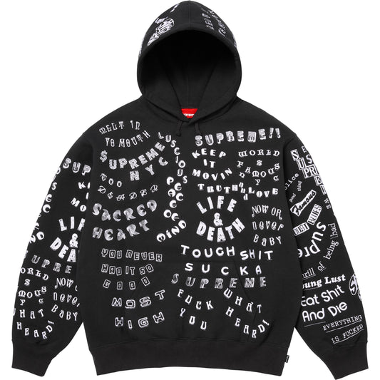 Poleron Supreme Too Deadly Hooded Black SS26