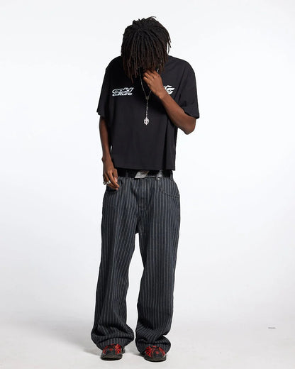 Polera Cold Culture Driving Mirror Tee Black