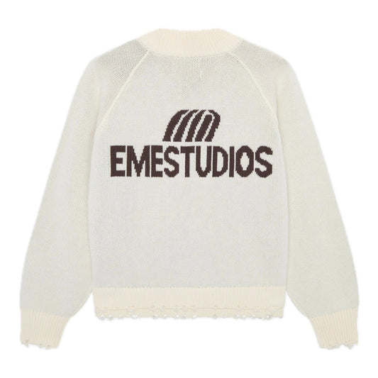 Sweater Eme Studios Fray Off Sand Knit - L