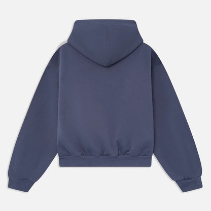 Poleron Scuffers Logo Navy Zipped Hoodie