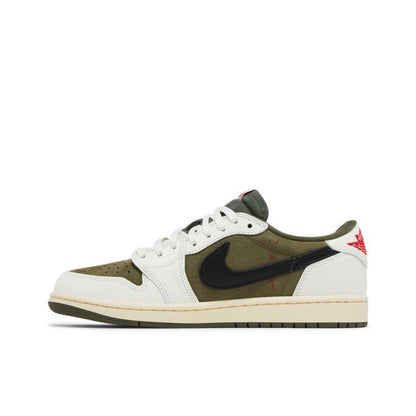 Jordan 1 Retro Low OG SP x Travis Scott ‘Reverse Medium Olive’