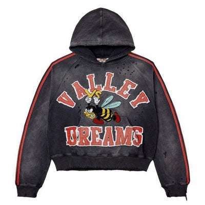 Poleron Vale Forever Valley Anthem Pullover Black/Red