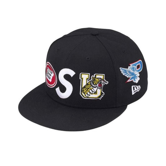 Gorro Supreme Mascots S Logo x New Era Black SS26