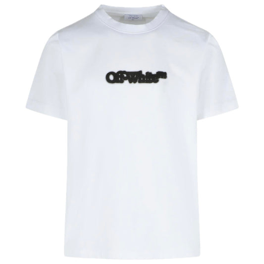 Polera Off-White Spray Arrow SS Tee White/Black