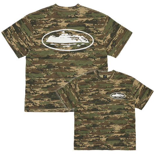 Polera Corteiz Island Puff Print Digi Camo