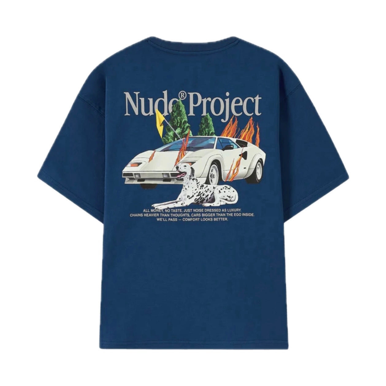 Polera Nude Belfort Navy