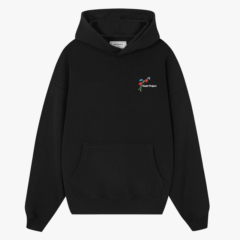 Poleron Nude Inner Hood Black