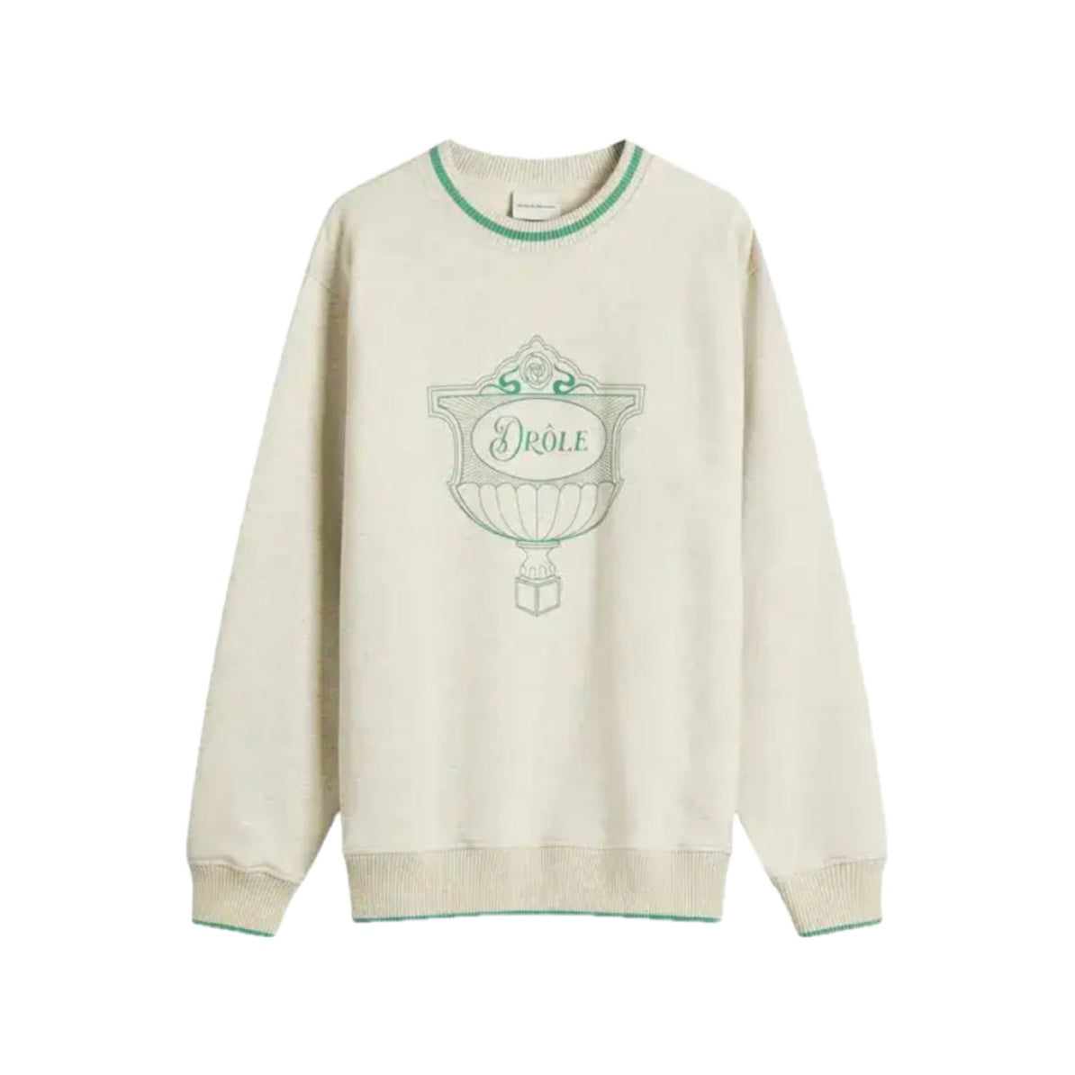 Poleron Drole de Monsieur “NFPM” Le Sweatshirt Cup Grey