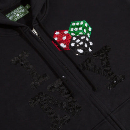 Poleron Denim Tears Cee-Lo NY Zip Hoodie Black