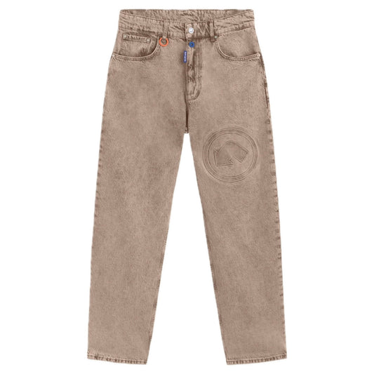 Pantalon Fake Gods TM Denim Trousers Brown