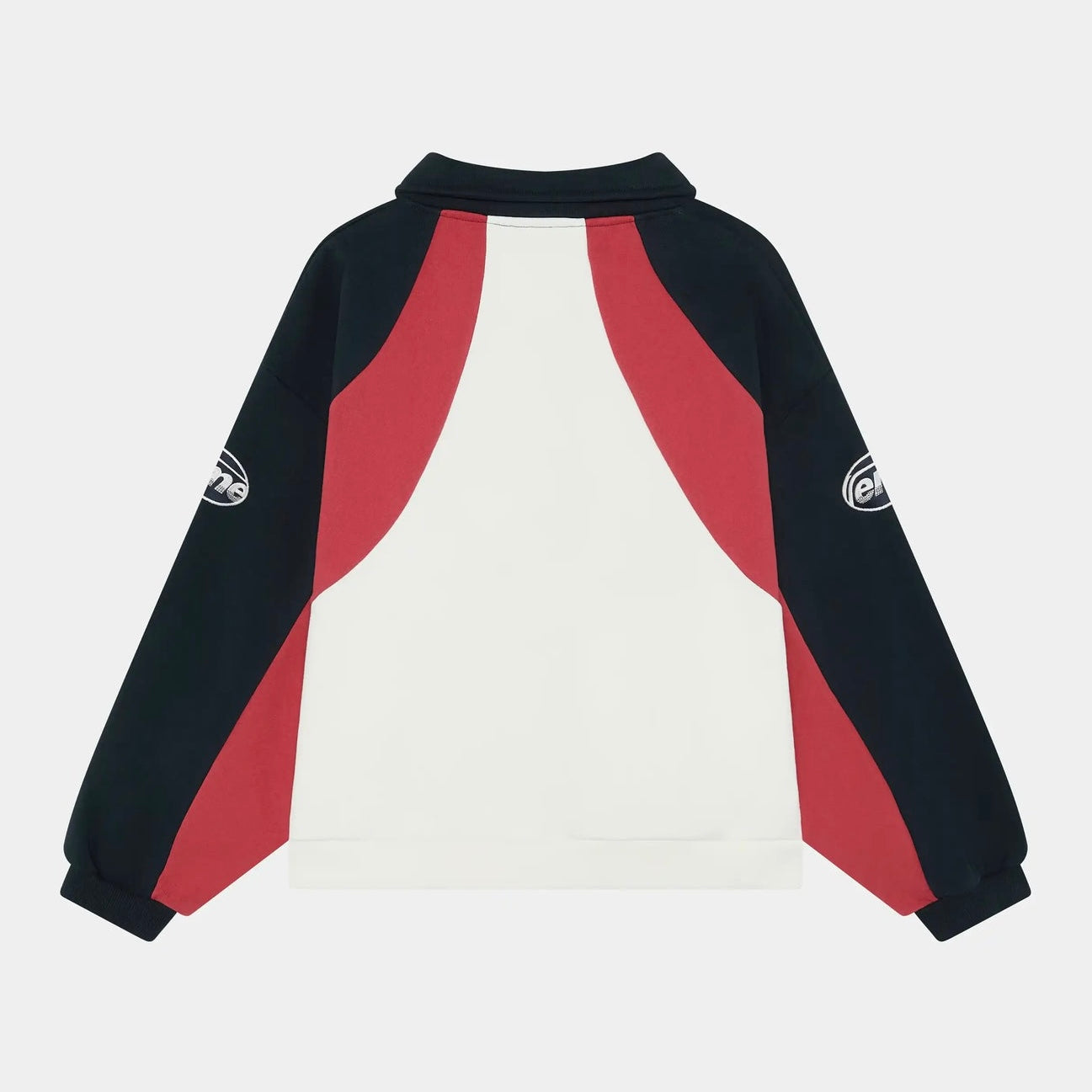 Poleron Eme Studios Tipton Navy Polo Crewneck