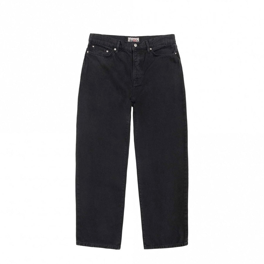 Pantalon Stussy Classic Jeans Washed Canvas Black