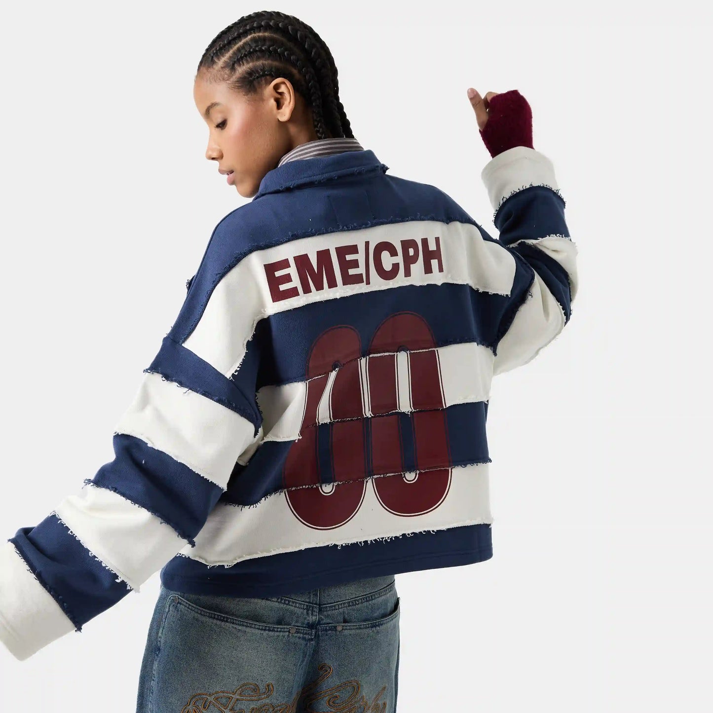 Poleron Eme Studios CPH Navy Polo