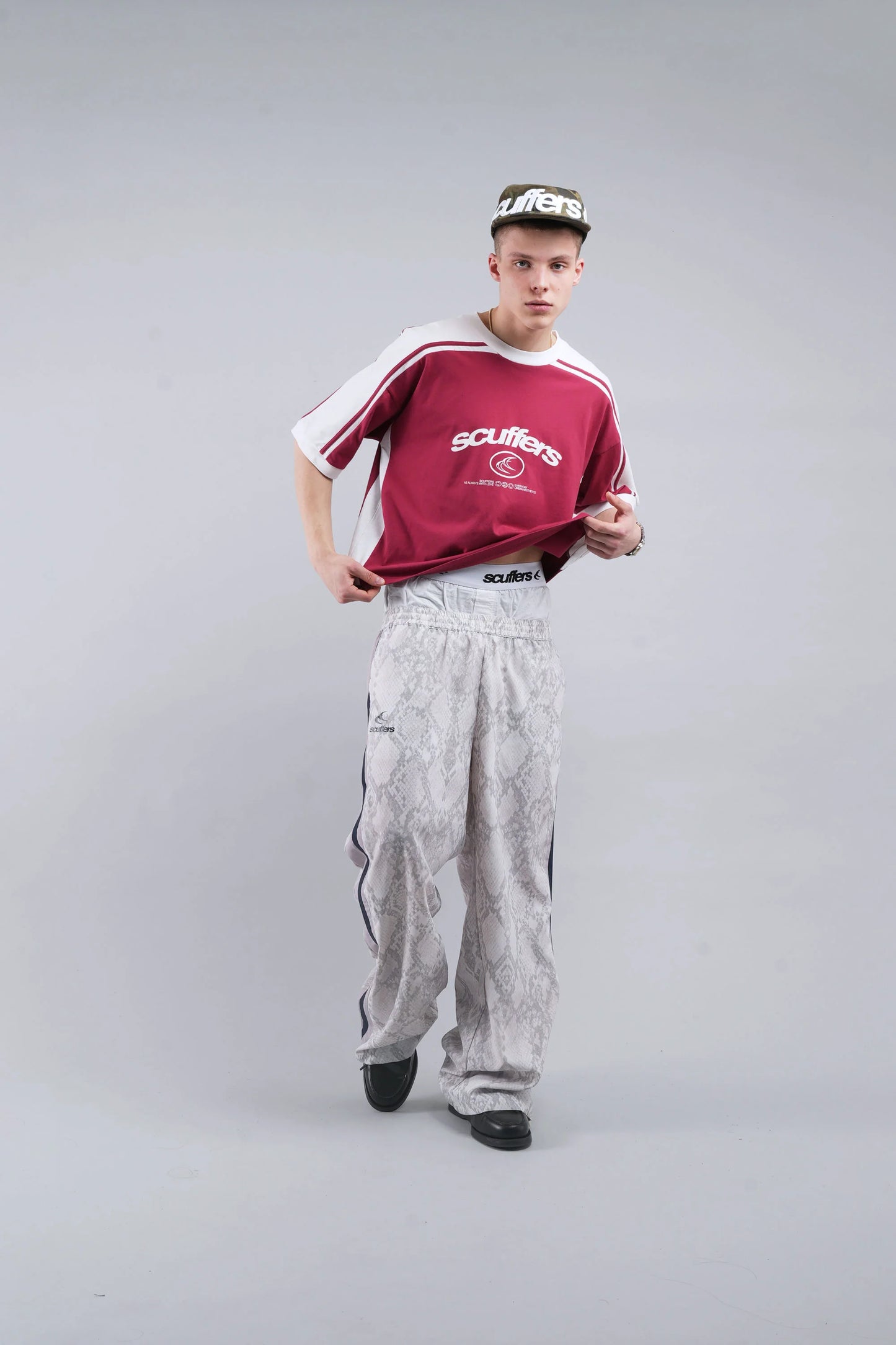 Polera Scuffers Effortless Burgundy