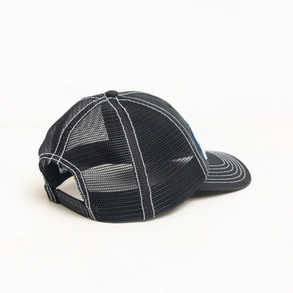 Gorro Stussy Burly Threads Trucker Black