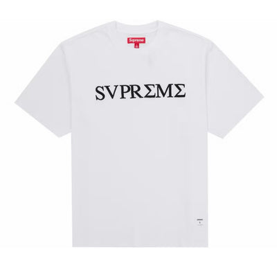 Polera Supreme Greek S/S Top White