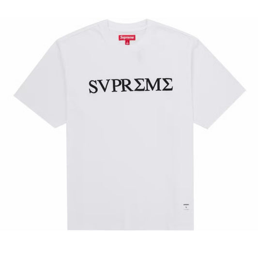 Polera Supreme Greek S/S Top White