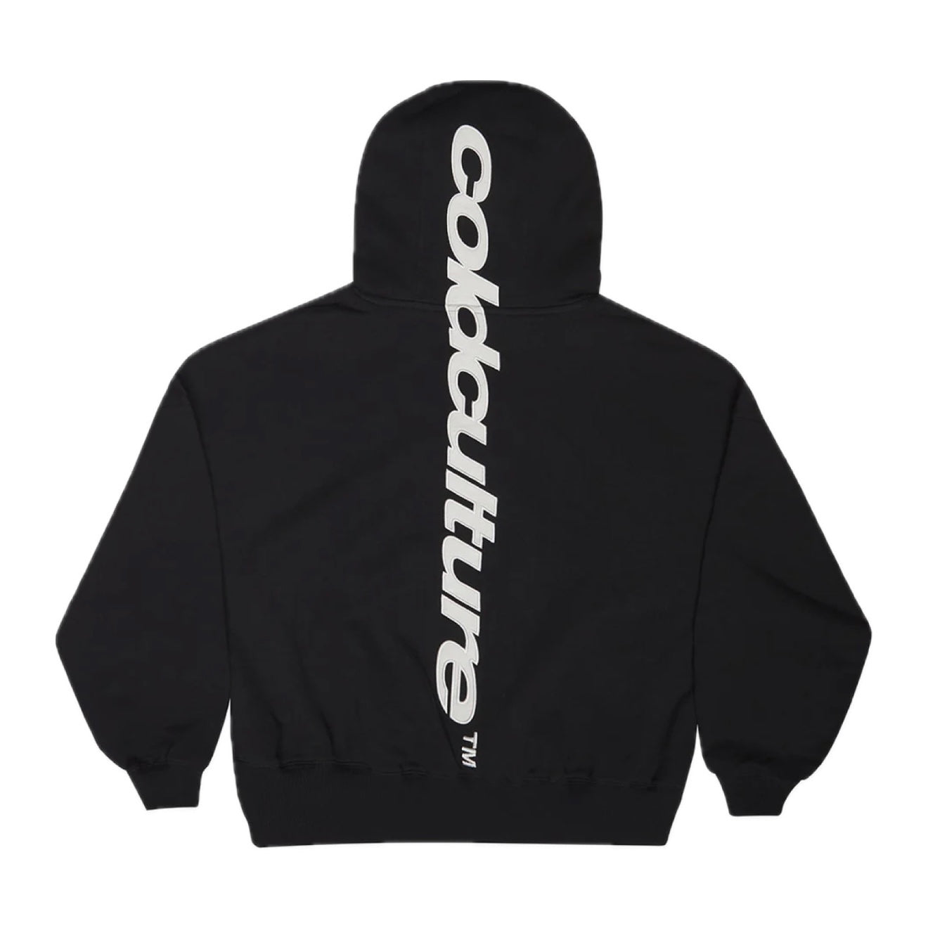 Poleron Cold Culture Vertical Hoodie Black