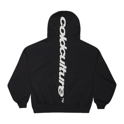 Poleron Cold Culture Vertical Hoodie Black