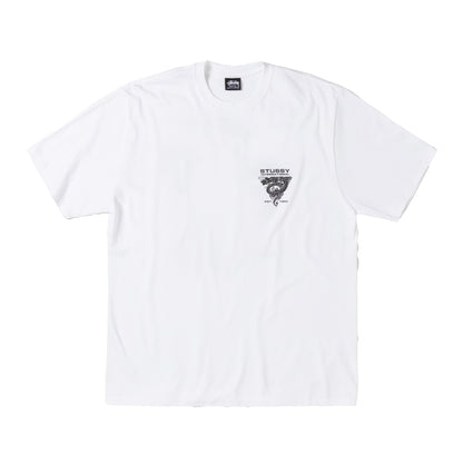 Polera Stussy Dragon International White